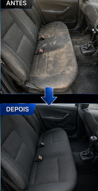 Antes e depois da recuperação de lateral de porta automotiva